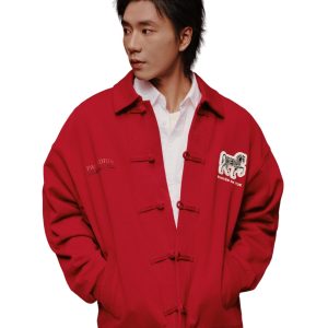 1012774-603 | MEN'S CNY HORSE THEME LOGO LOOSE FIT JACKET | EMBOLDENED