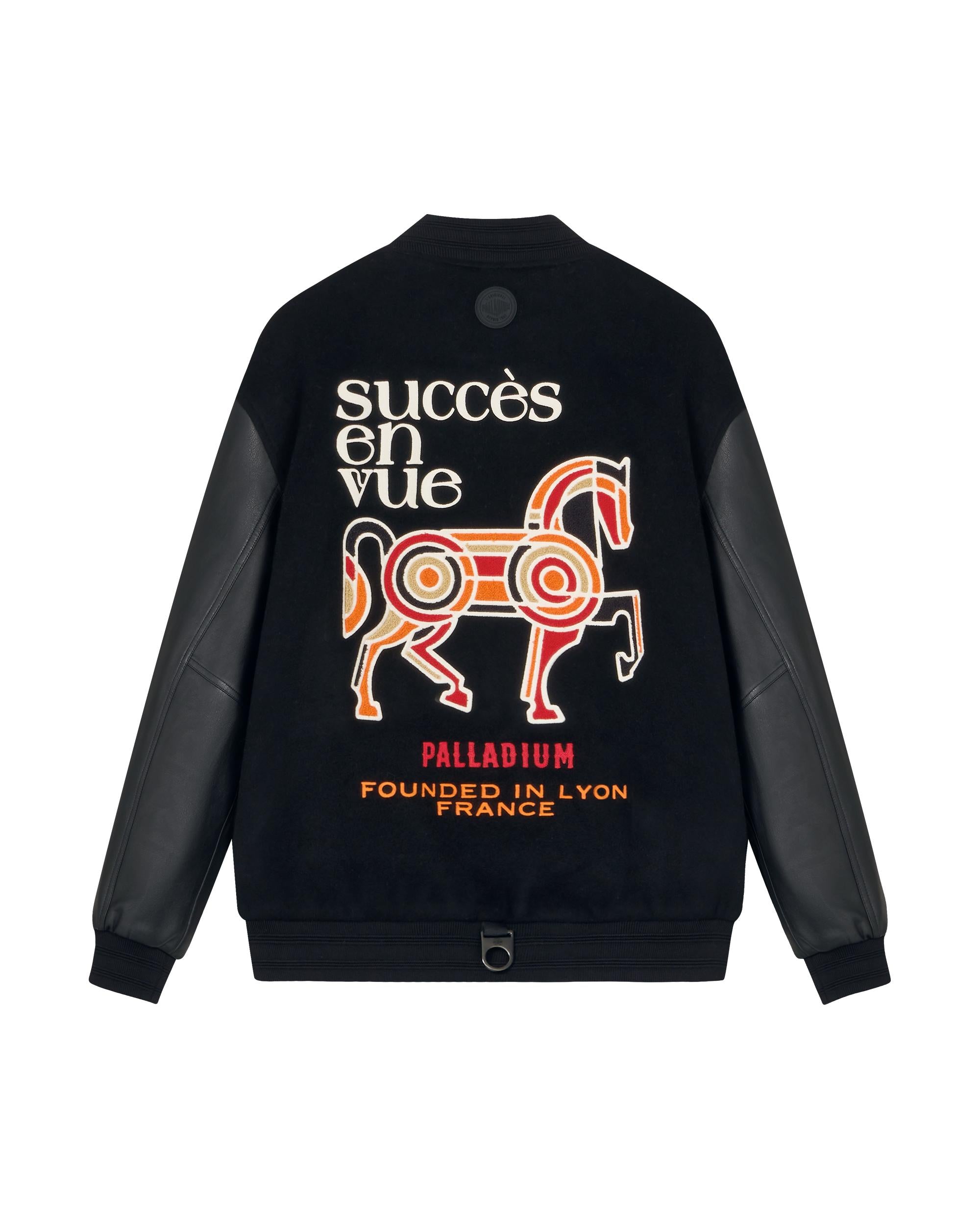 1012776-032 | MEN'S CNY THEME LOGO OVERSIZE WOOL-BLEND JACKET | TAP SHOE - Image 5