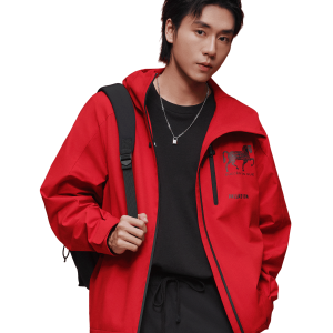1012778-603 | MEN'S CNY LOOSE FIT WATER REPELLENT HOODED JACKET | EMBOLDENED