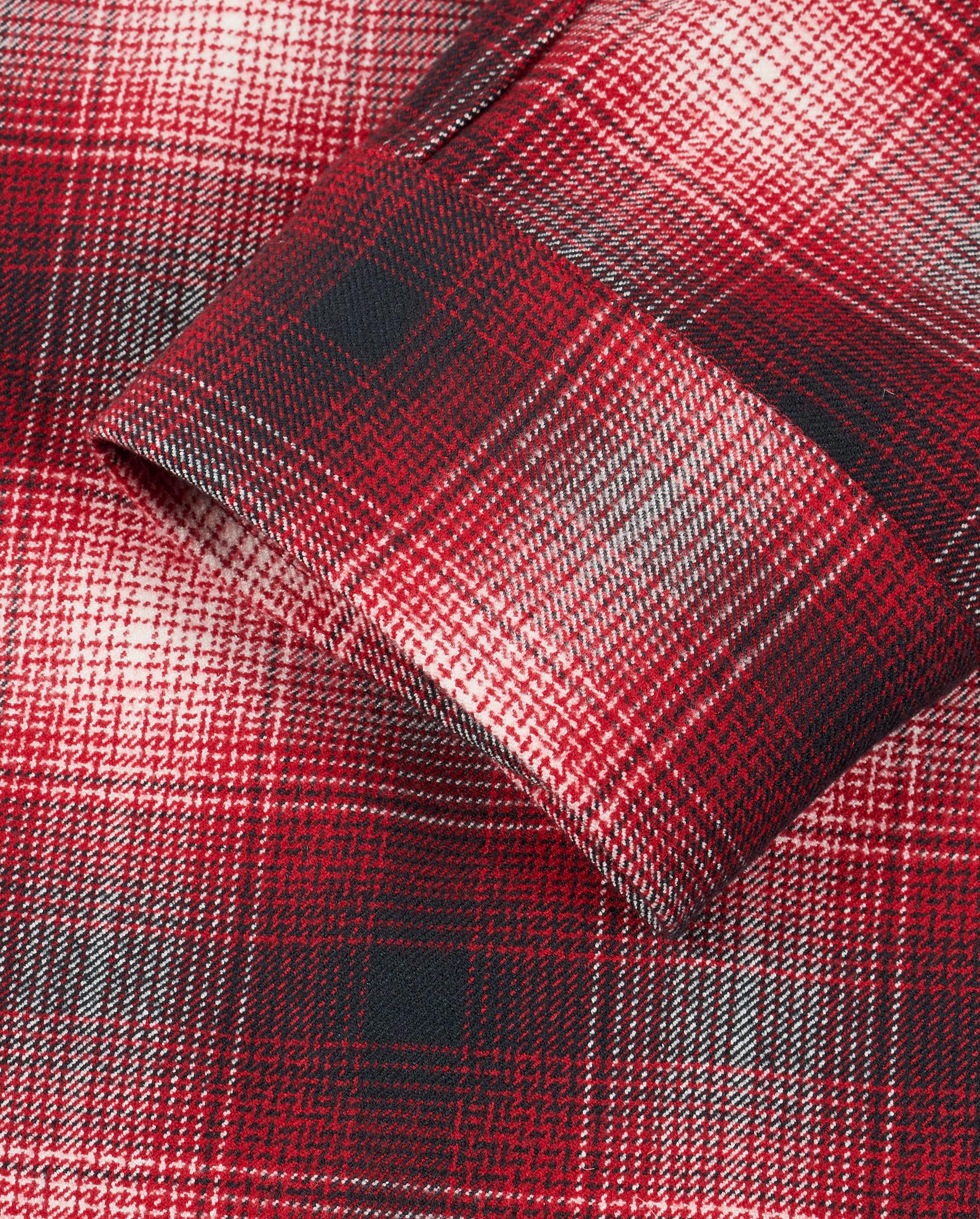1012784-938 | MEN'S CNY HORSE THEME LOGO CHECKED SHIRT | RED/WT PATTERN - Image 6