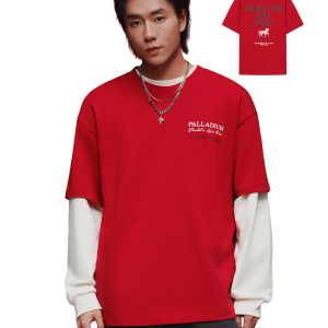 1012788-603 | MEN'S CNY THEME LOGO LOOSE FIT COTTON T-SHIRT | EMBOLDENED