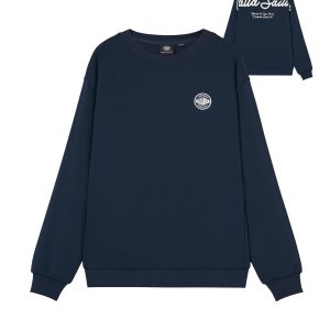 1012798-403 | MEN'S PALLADIUM LOGO DROPPED SHOULDERS SWEATSHIRT | TOTAL ECLIPSE