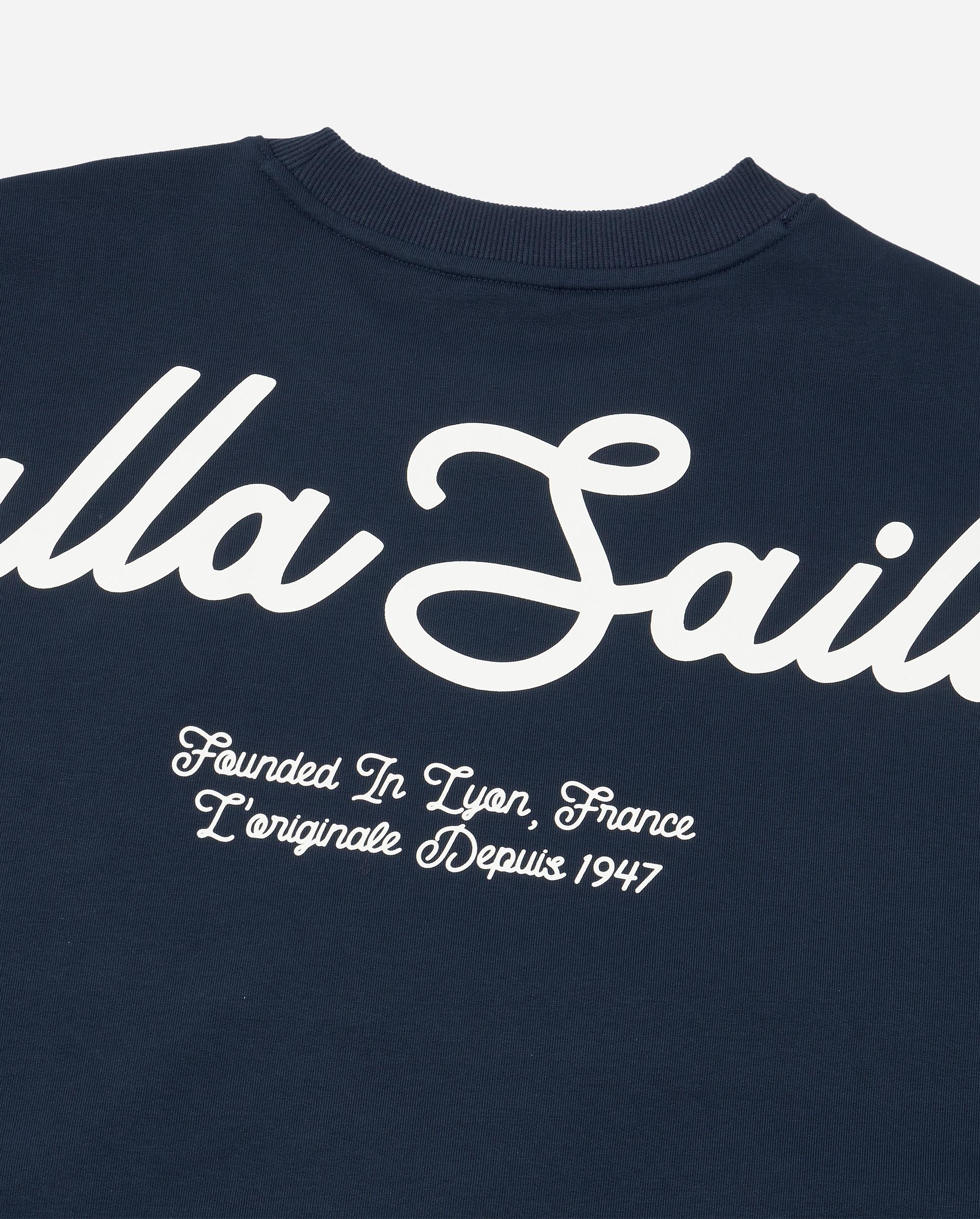 1012798-403 | MEN'S PALLADIUM LOGO DROPPED SHOULDERS SWEATSHIRT | TOTAL ECLIPSE - Image 5