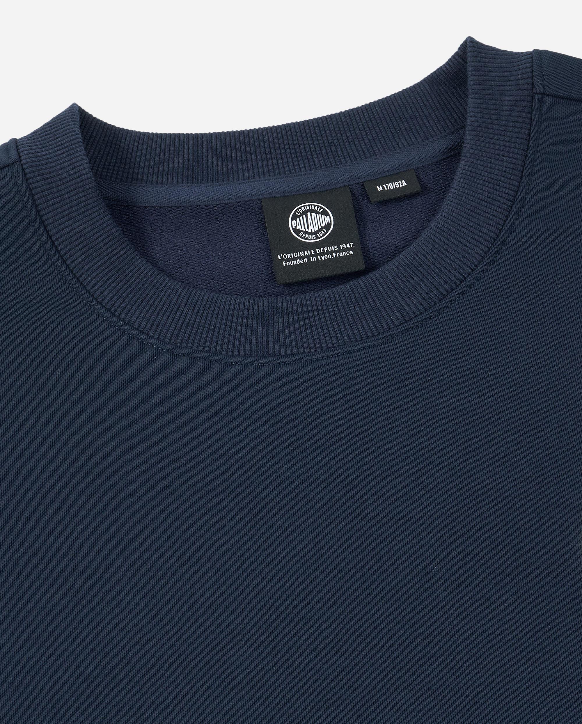 1012798-403 | MEN'S PALLADIUM LOGO DROPPED SHOULDERS SWEATSHIRT | TOTAL ECLIPSE - Image 3