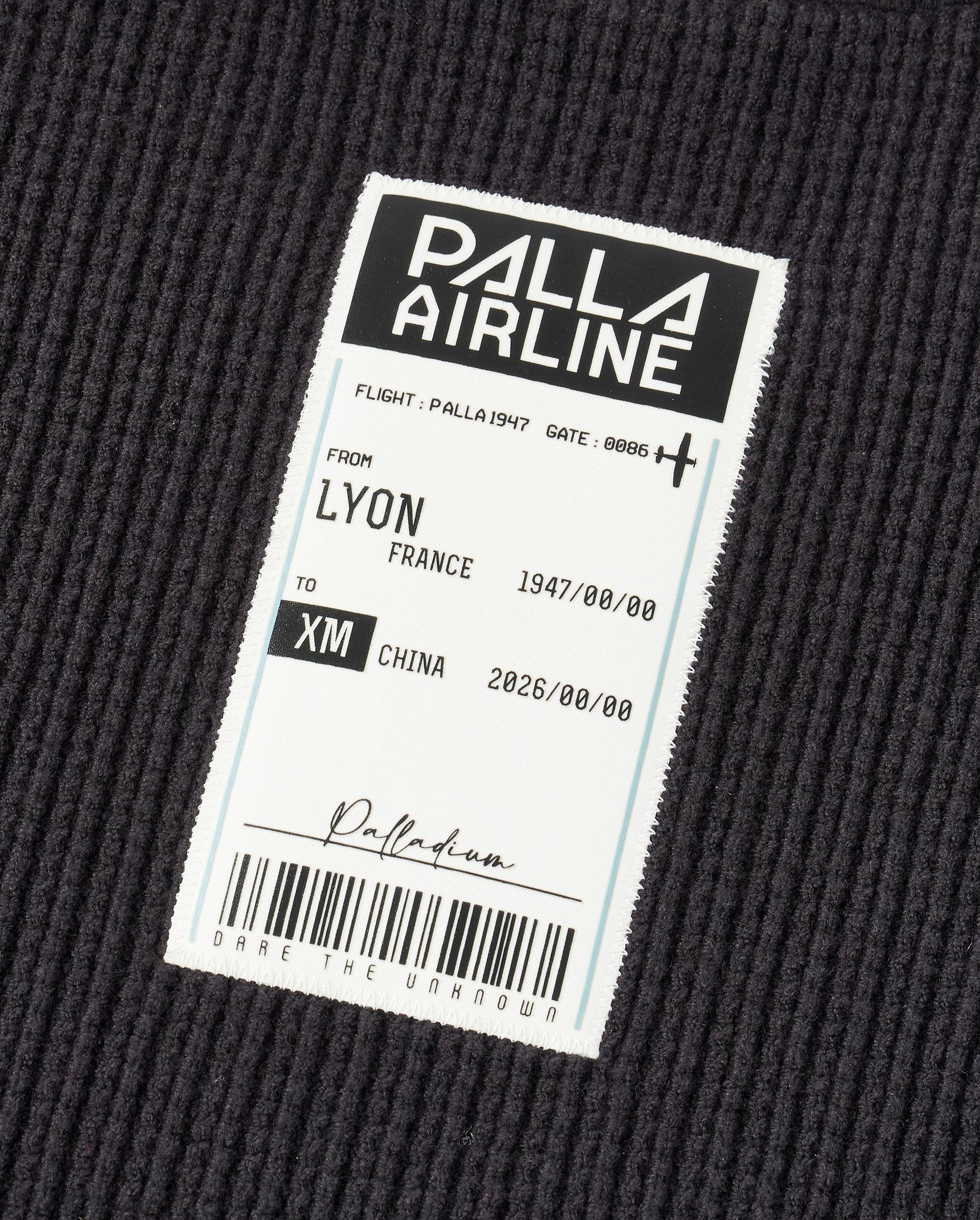 1012813-063 | MEN'S PALLADIUM LOGO TOP-STITCHING SWEATER | BLACK SAND - Image 8