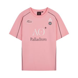 1013145-697 | MEN'S AOTHENTIC LOGO LOOSE FIT T-SHIRT | CORAL BLUSH