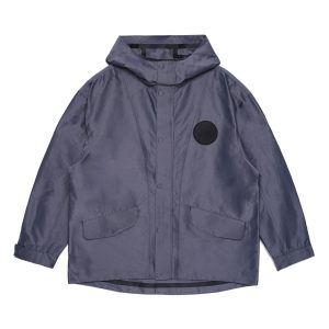 107739-030 | MEN'S PALLADIUM LOGO HOODED JACKET | ODYSSEY GRAY