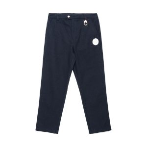 107757-482 | MEN'S PALLADIUM LOGO COTTON PANTS | DARK SAPPHIRE