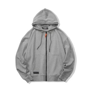 108489-034 | MEN'S PALLADIUM LOGO HOODED JACKET | HEATHER GREY