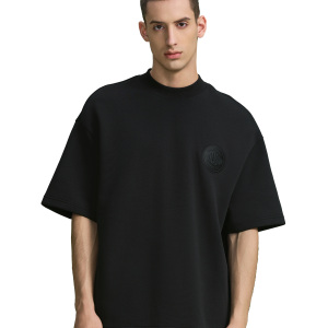 108835-032 | MEN'S PALLADIUM LOGO LOOSE FIT T-SHIRT | LEAD BLACK