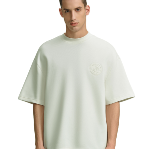 108835-262 | MEN'S PALLADIUM LOGO LOOSE FIT T-SHIRT | MARSHMALLOW