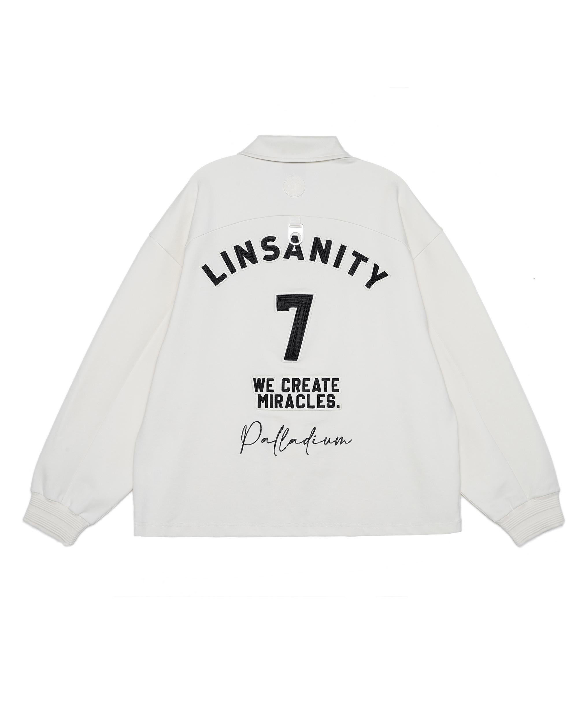 109164-232 | MEN'S PALLADIUM X JEREMY LIN LINSANITY LOGO JACKET | VANILLA ICE - Image 3