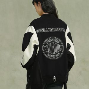 109234-032 | MEN'S PALLADIUM X KARL LAGERFELD JACKET | LEAD BLACK
