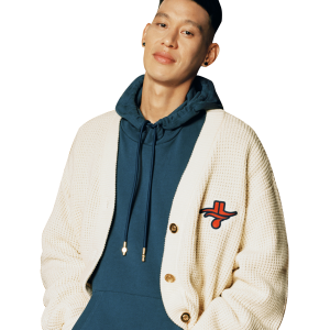 109335-232 | MEN'S PALLADIUM X JEREMY LIN LINSANITY CARIDGAN | VANILLA ICE