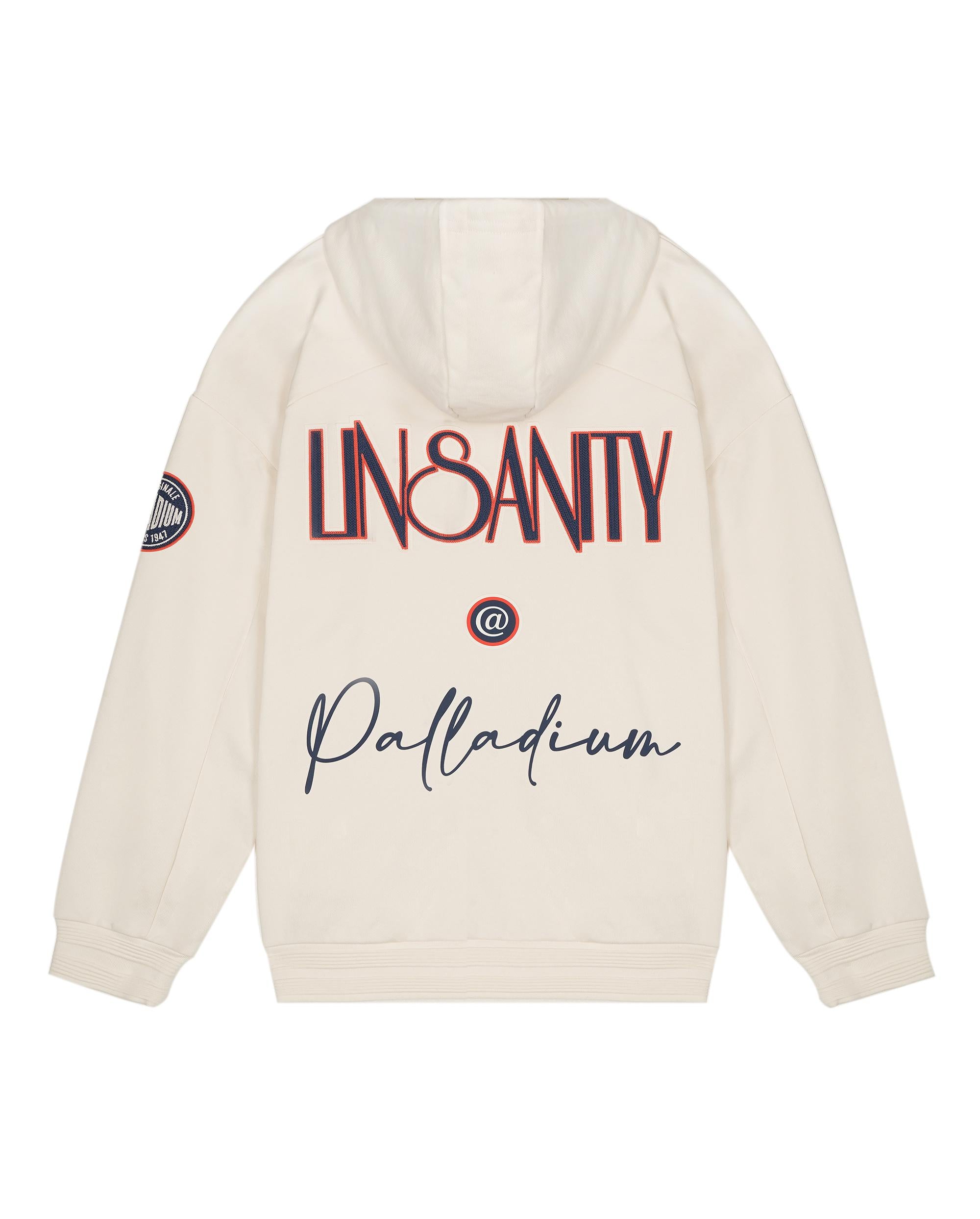 109344-232 | PALLADIUM X JEREMY LIN LINSANITY COTTON HOODIE | VANILLA ICE - Image 2