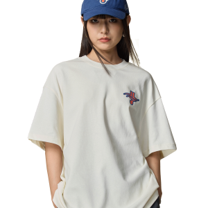 109347-232 | PALLADIUM X JEREMY LIN LINSANITY COTTON T-SHIRT | VANILLA ICE