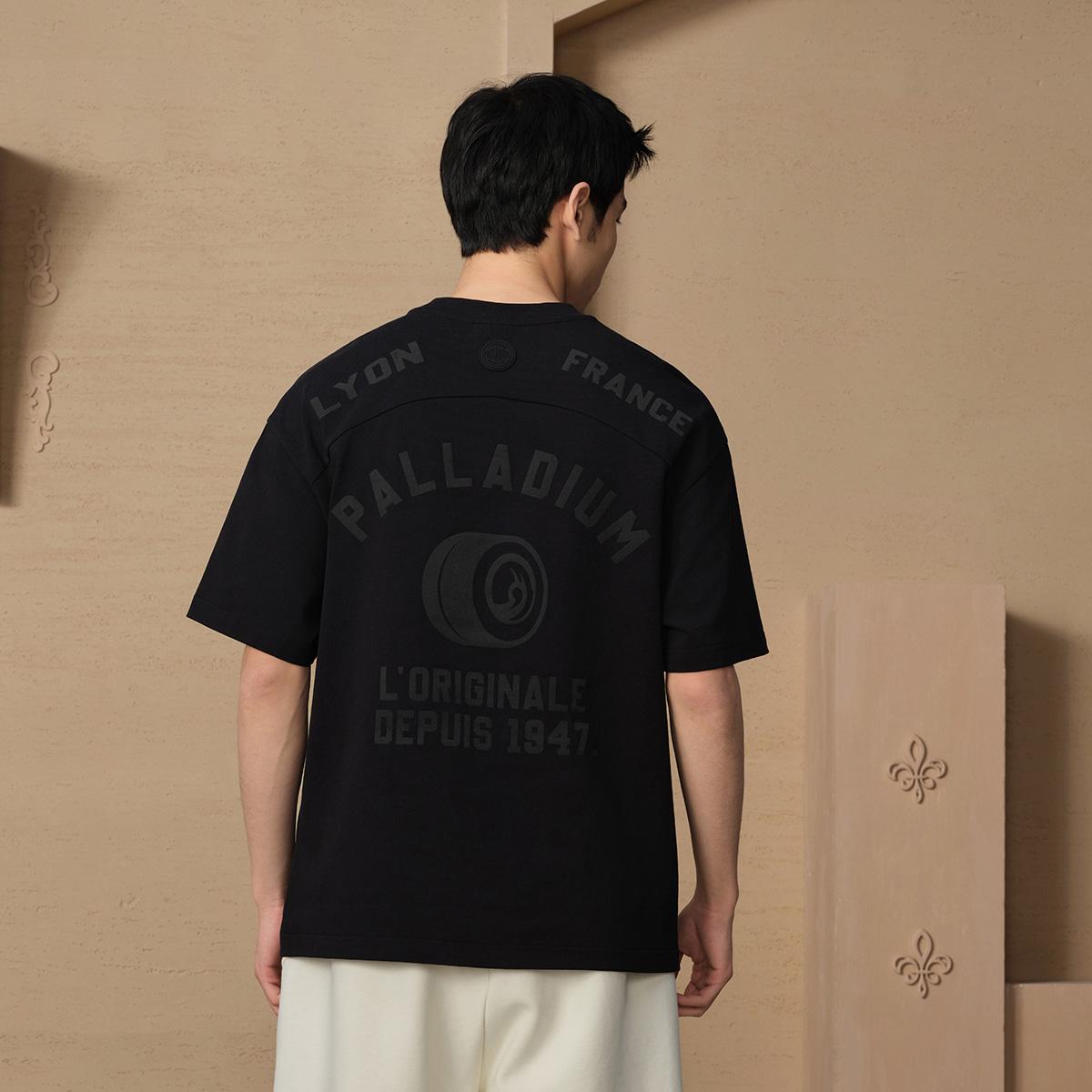 109644-032 | MEN'S HERITAGE PALLADIUM LOGO LOOSE FIT COTTON T-S | TAP SHOE - Image 7