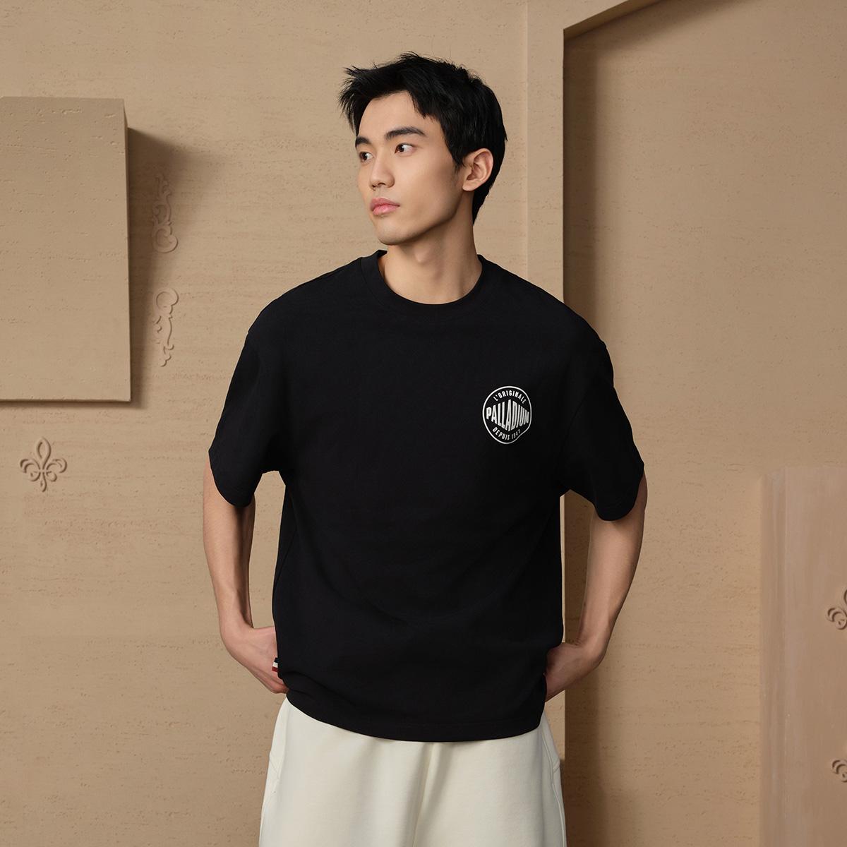 109644-032 | MEN'S HERITAGE PALLADIUM LOGO LOOSE FIT COTTON T-S | TAP SHOE - Image 5