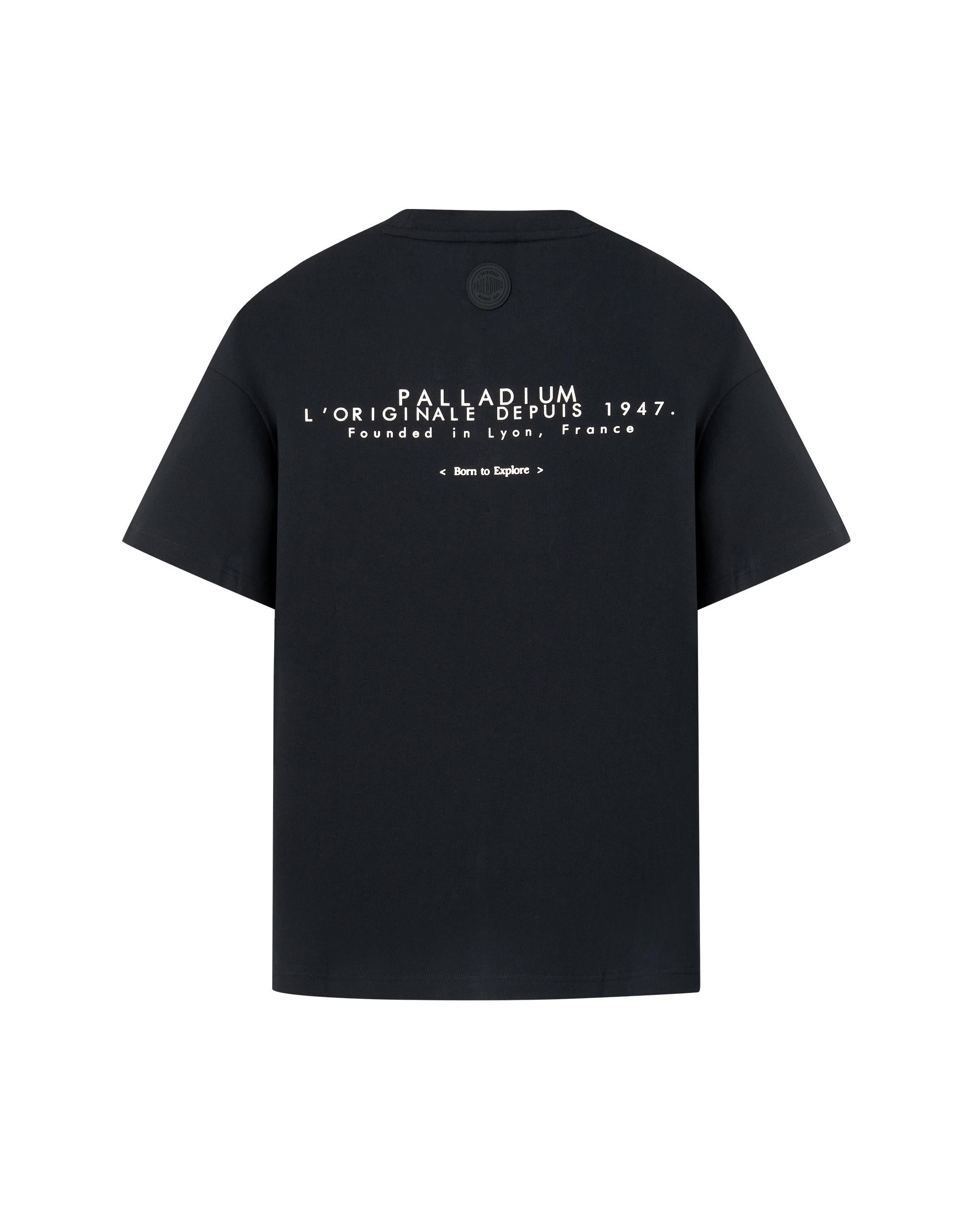 109650-032 | MEN'S IRIS THEME PRINTED LOOSE FIT COTTON T-SHIRT | TAP SHOE - Image 7