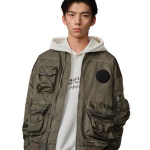 109654-367 | MEN'S PALLADIUM LOGO BOMBER JACKET | TEA LEAF