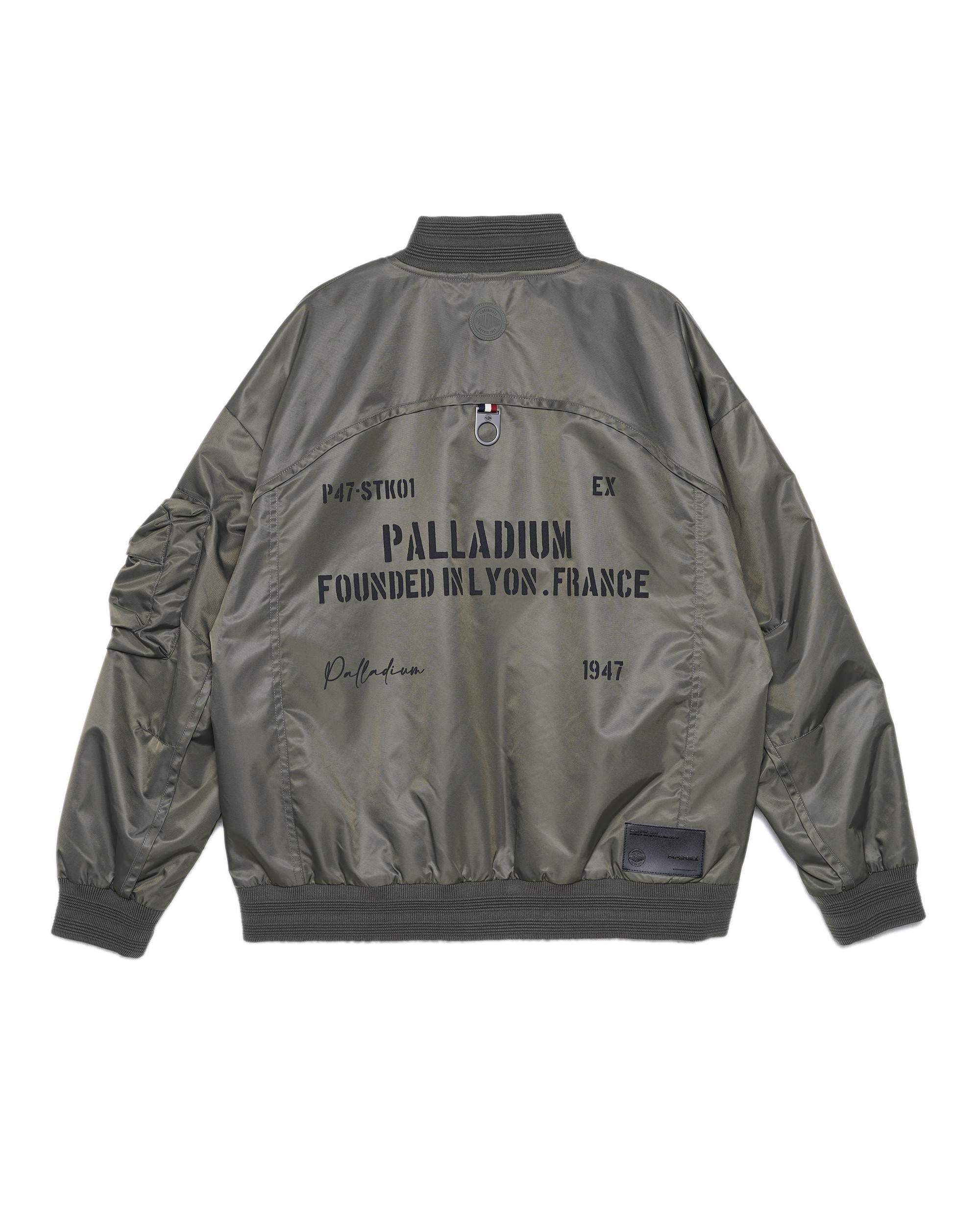 109654-367 | MEN'S PALLADIUM LOGO BOMBER JACKET | TEA LEAF - Image 6