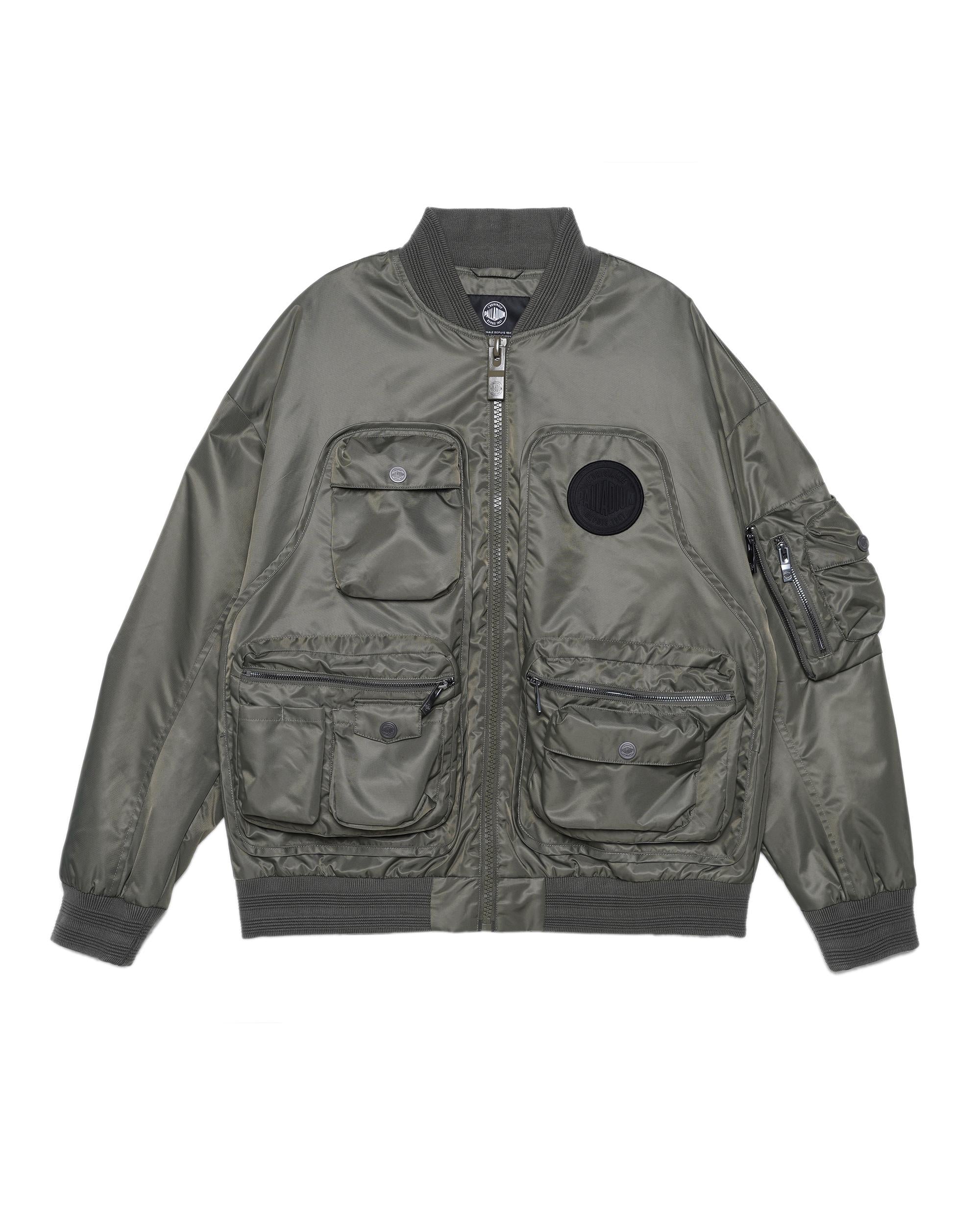 109654-367 | MEN'S PALLADIUM LOGO BOMBER JACKET | TEA LEAF - Image 5