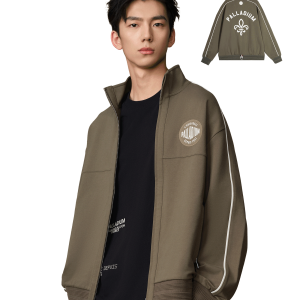 109658-367 | MEN'S PALLADIUM LOGO SIDE STRIPED JACKET | TEA LEAF