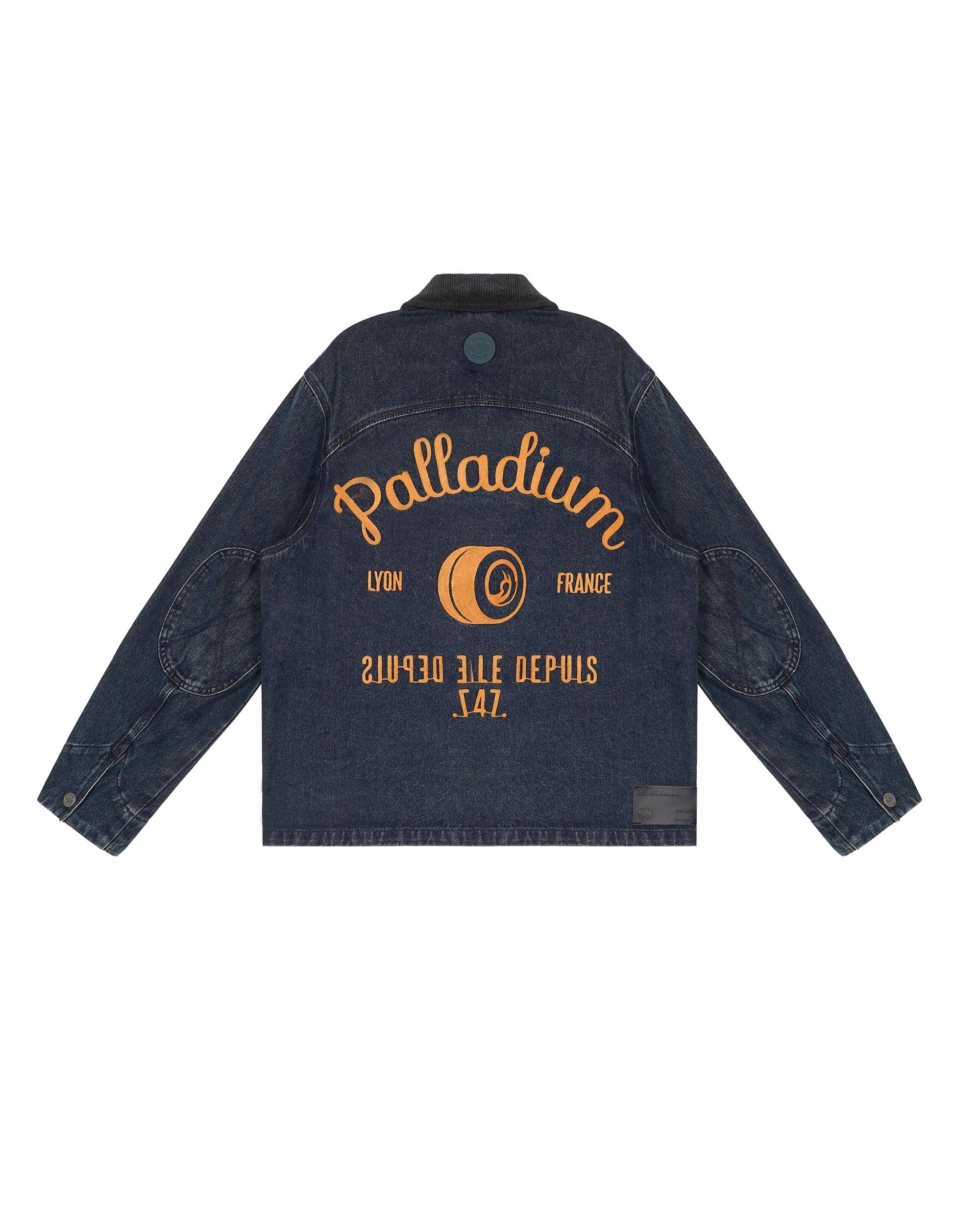 109670-339 | MEN'S PALLADIUM LOGO DENIM JACKET | MAGICAL FOREST - Image 8