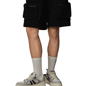 109686-032 | MEN'S PALLADIUM LOGO COTTON CARGO SHORTS | TAP SHOE