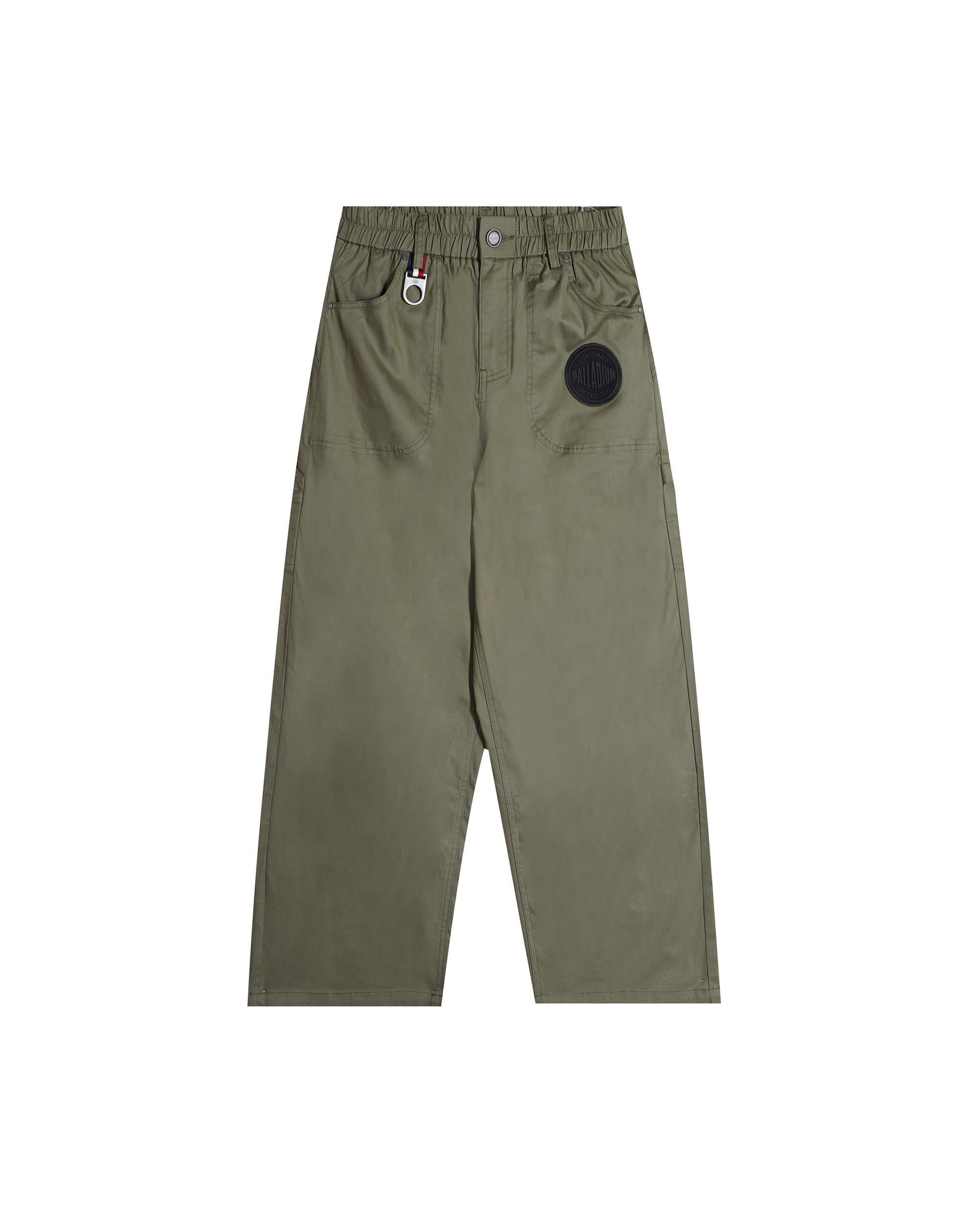 109695-367 | MEN'S PALLADIUM LOGO LOOSE FIT PANTS | TEA LEAF - Image 2