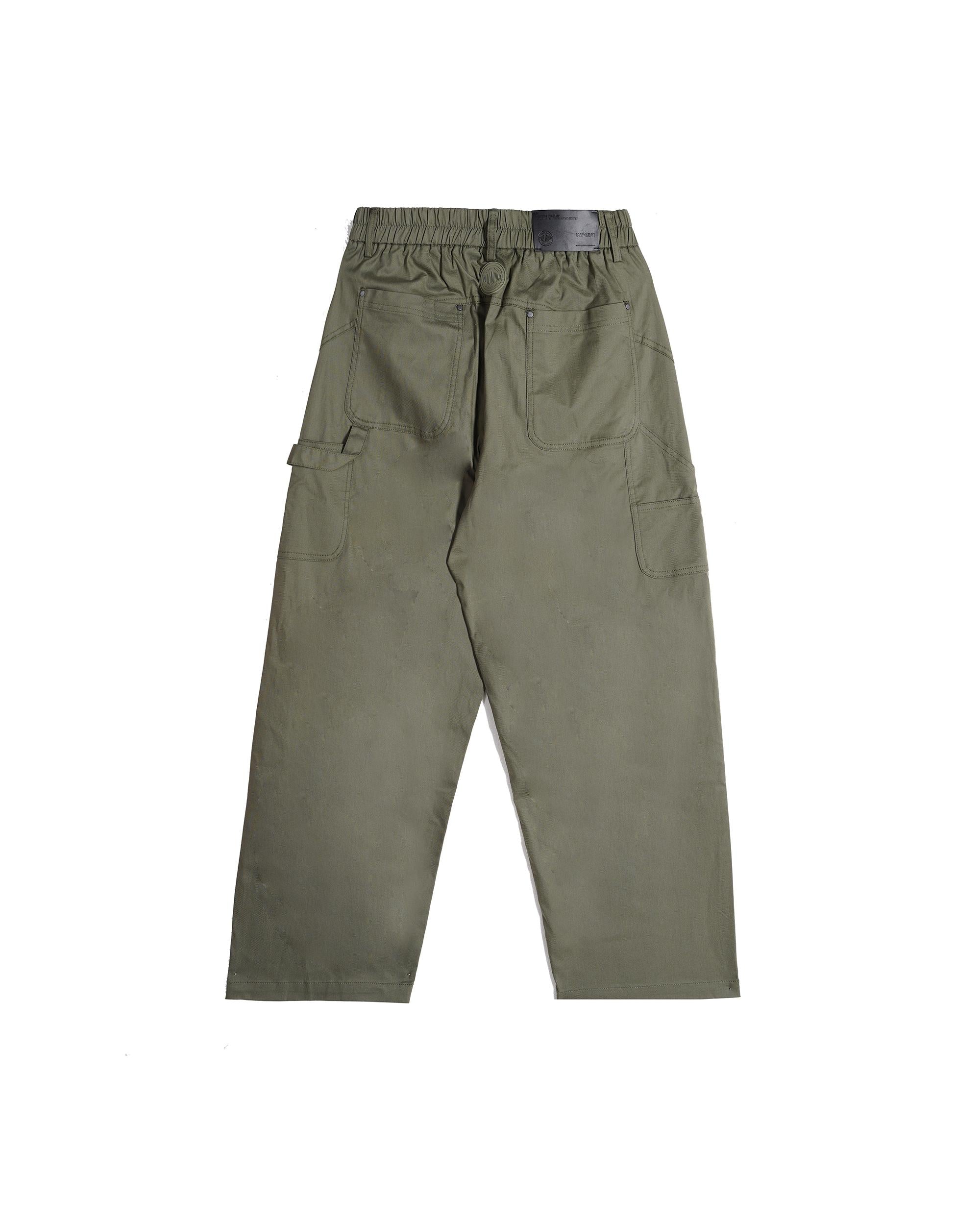 109695-367 | MEN'S PALLADIUM LOGO LOOSE FIT PANTS | TEA LEAF - Image 3