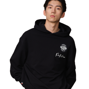 109712-032 | MEN'S PALLADIUM LOGO LOOSE FIT HOODIE | TAP SHOE