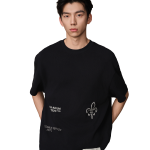 109732-032 | MEN'S PALLADIUM LOGO LOOSE FIT COTTON T-SHIRT | TAP SHOE