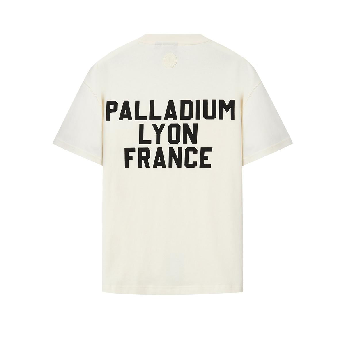 109735-262 | MEN'S VINTAGE PALLADIUM LOGO LOOSE FIT COTTON T-SH | MARSHMALLOW - Image 2