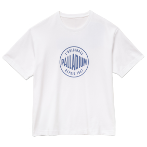 1710934-116 | UNISEX PALLADIUM FRANCE LOGO COTTON T-SHIRT | STAR WHITE