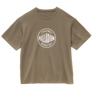1710934-377 | UNISEX PALLADIUM FRANCE LOGO COTTON T-SHIRT | DUSKY GREEN