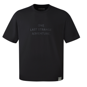1712304-008 | STRANGER THINGS HOPPER TUNNELS TEE | BLACK