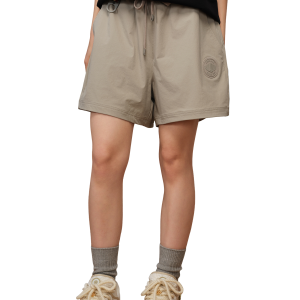 1910469-031 | WOMEN'S PALLADIUM LOGO SHORTS | FLINT GRAY