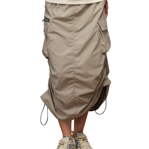 1910474-031 | WOMEN'S PALLADIUM LOGO CARGO SKIRT | FLINT GRAY