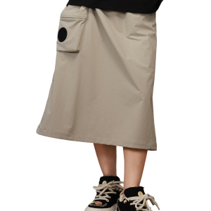 1910475-031 | WOMEN'S CARGO MIDI SKIRT | FLINT GRAY