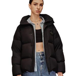 1910584-032 | WOMEN'S PALLADIUM LOGO STAND COLLAR DOWN JACKET | TAP SHOE
