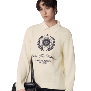 1911376-232 | WOMEN'S LOGO SWEATER | VANILLA ICE