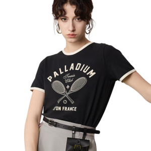 1911390-032 | WOMEN'S TENNIS CLUB LOGO LOOSE FIT T-SHIRT | TAP SHOE
