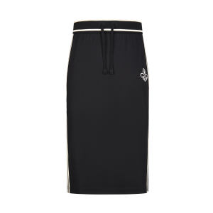 1911402-032 | WOMEN'S IRIS LOGO SIDE STRIPED MIDI SKIRT | TAP SHOE