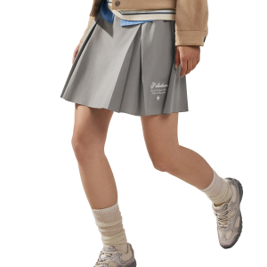 1911411-078 | WOMEN'S PALLADIUM LOGO A-LINE MINI SKIRT | WILD DOVE
