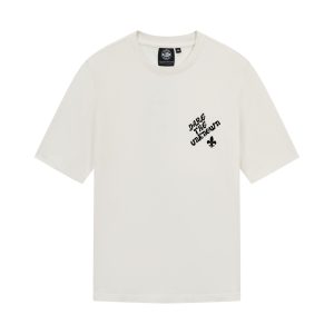 1911422-262 | WOMEN'S DARE THE UNKNOWN IRIS LOGO COTTON T-SHIRT | MARSHMALLOW