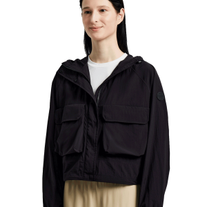 1911536-008 | WOMEN'S CARGO HOODED JACKET | BLACK