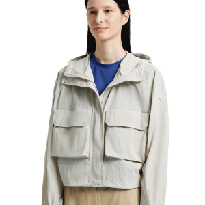1911536-090 | WOMEN'S CARGO HOODED JACKET | GLACIER GREY