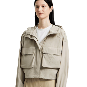 1911536-264 | WOMEN'S CARGO HOODED JACKET | CHALK