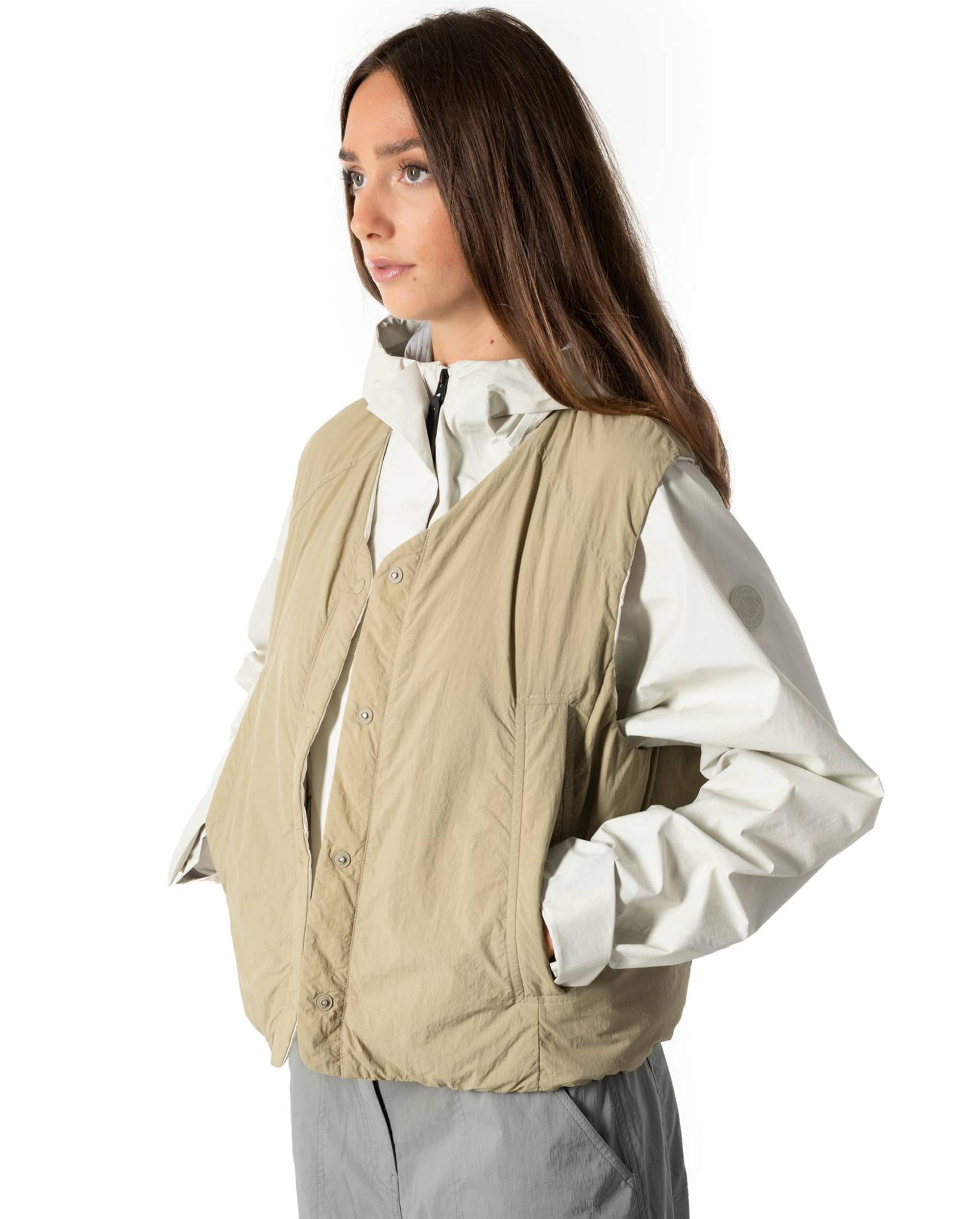 1911713-257 | WATER REPELLENT REVERSIBLE PADDED VEST JACKET | WARM SAND - Image 3
